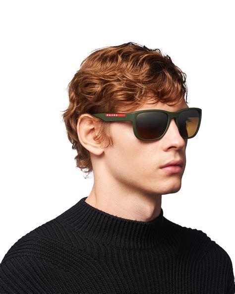 Prada Linea Rossa Flask sunglasses